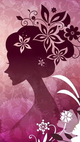 Woman silhouette