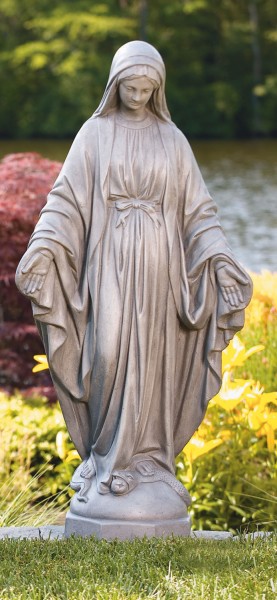 Our Lady of Grace garden statue