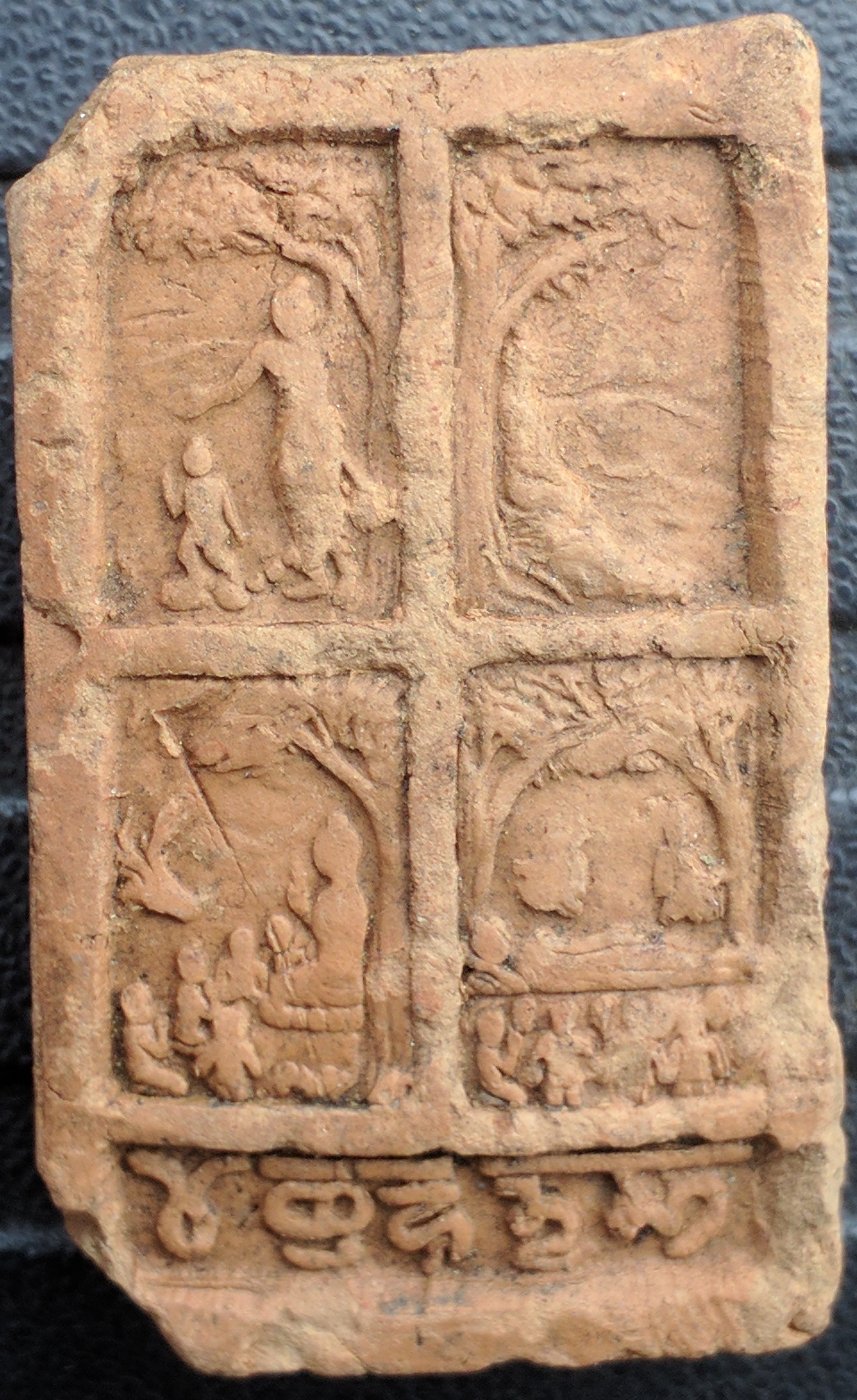Side two of tile